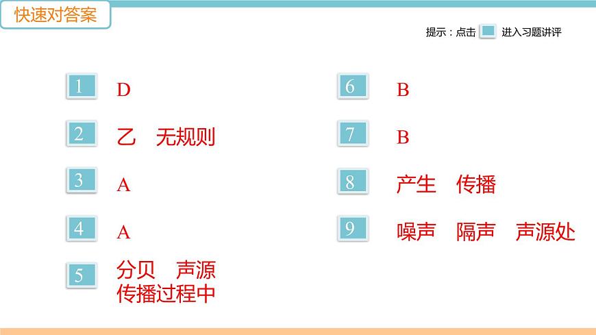 第三單元  第2節(jié)  第2課時(shí) 噪聲及其防治 練習(xí)課件第2頁(yè)