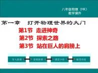 沪科版物理八年级上册：1.《打开物理世界的大门》课件