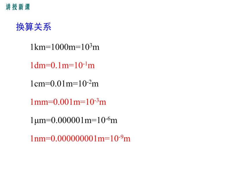 沪科版物理八年级上册：2.2《长度与时间的测量》课件06