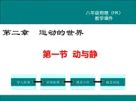 沪科版物理八年级上册：2.1《动与静》课件