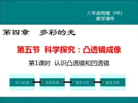 沪科版物理八年级上册：4.5.1《 科学探究：凸透镜成像（第1课时）》课件