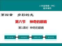 沪科版第六节 神奇的眼睛教案配套ppt课件