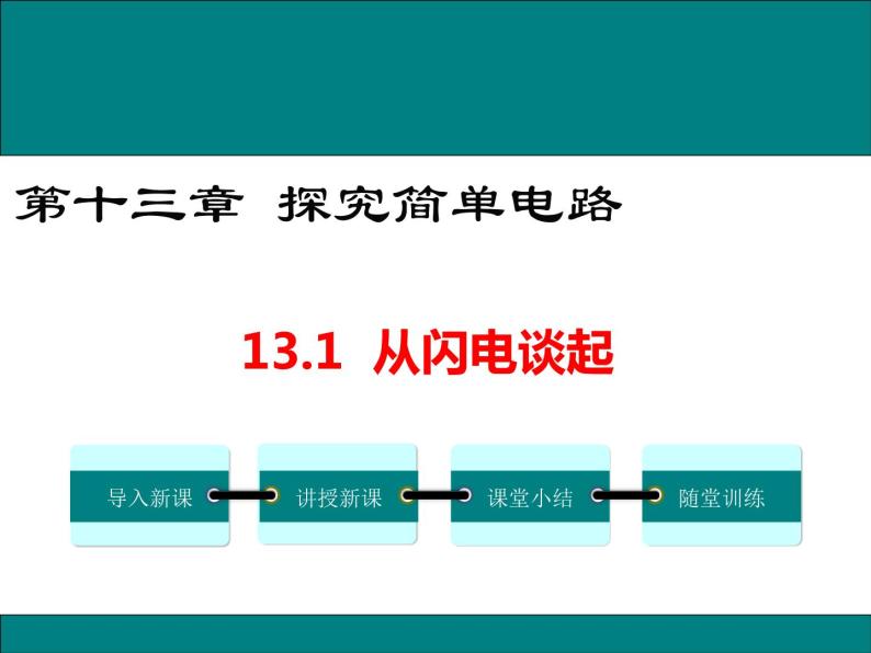 13.1 从闪电谈起 课件01