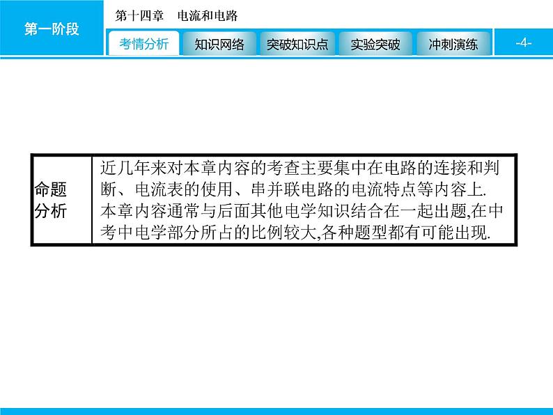 2020届中考物理总复习课件:第十四章 电流和电路 (共91张PPT)04