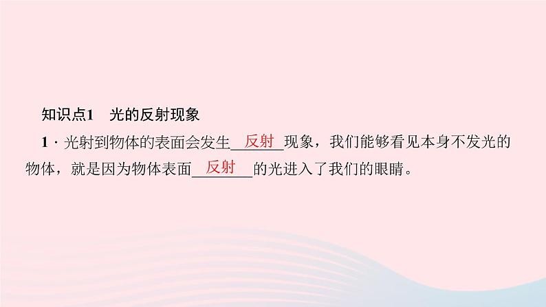 4.2 光的反射(作业)PPT课件第3页