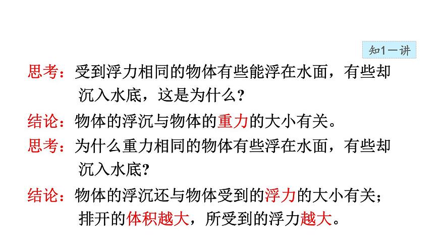 八年級(jí)下物理課件9-3 研究物體的浮沉條件_滬粵版第7頁(yè)