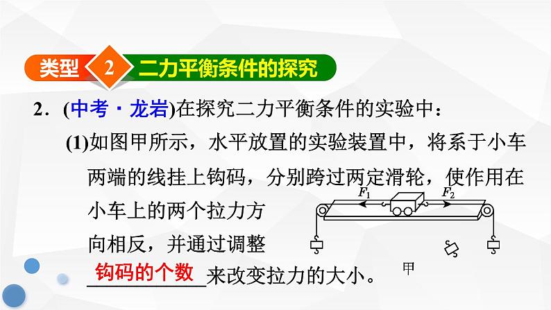 八年级下物理课件专题技能训练六 训练2 探究力的规律_沪粤版07