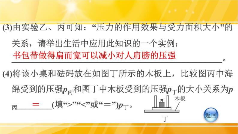 八年级下物理课件专题技能训练七 2 压强的科学探究_沪粤版04