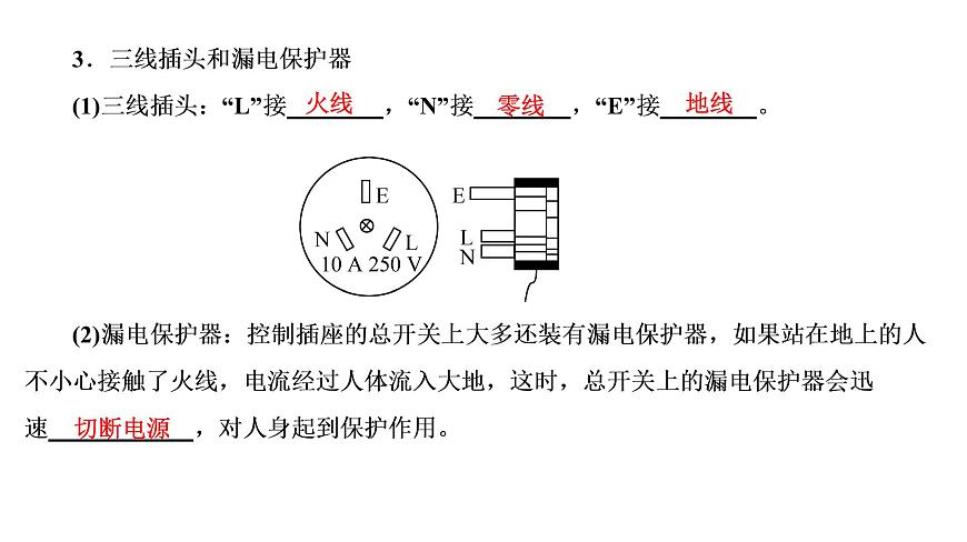 2021年春人教版物理中考專題復(fù)習(xí)課件《生活用電》（共30張PPT）第5頁