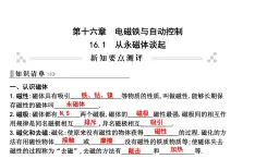 16.1 从永磁体谈起 PPT课件_粤沪版物理九年级下册