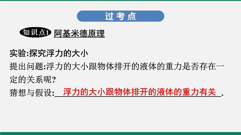 沪粤版八年级物理下册课堂教本 9.3 研究物体的浮沉条件 课件04