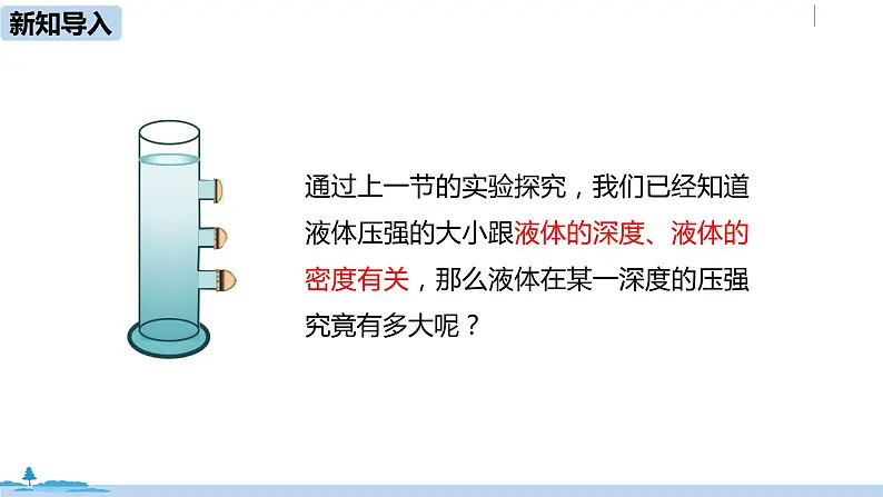 人教版八年级物理下册 9.2.2液体的压强(PPT课件+素材）03