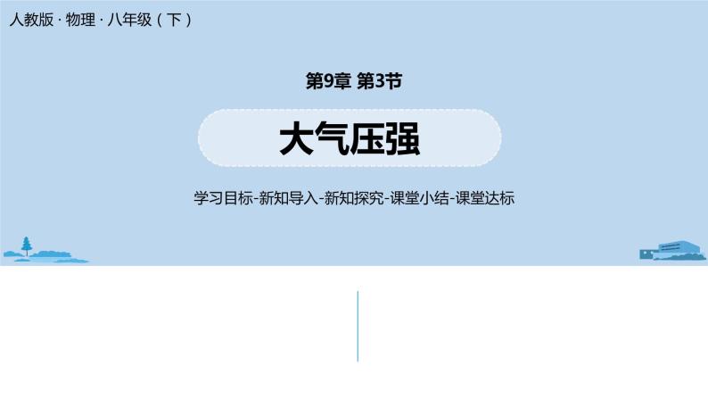 人教版八年级物理下册 9.3 大气压强(PPT课件+素材）01