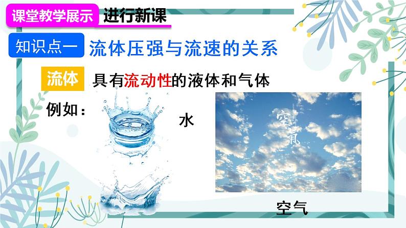 人教版八年级物理下册 第九章 第4节 流体压强与流速的关系 课件05