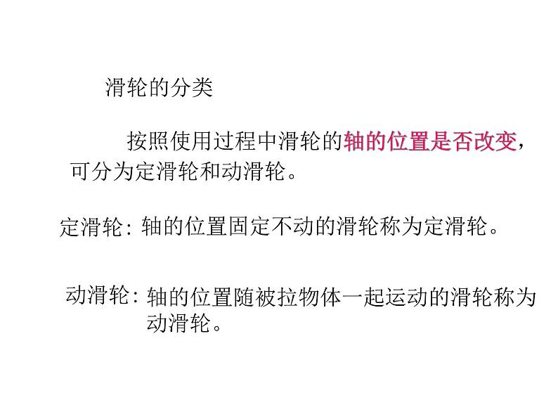 教科版八年级物理下册课件:11.2.滑轮 课件04