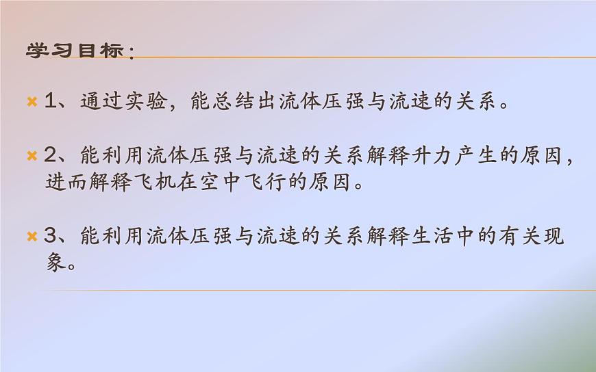 《流體壓強與流速的關系》優(yōu)質課一等獎課件第2頁