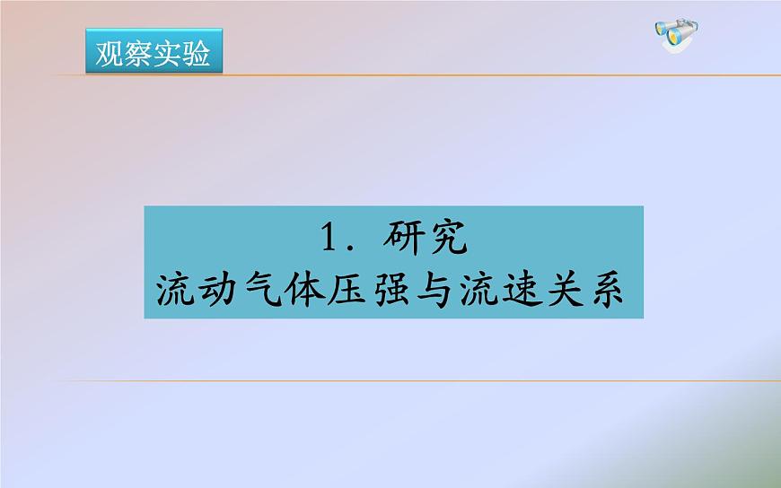 《流體壓強與流速的關系》優(yōu)質課一等獎課件第4頁