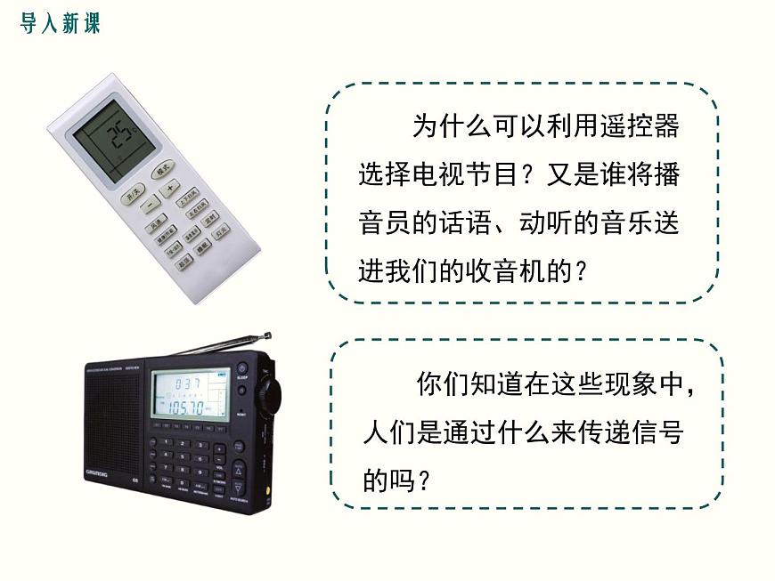人教版初中物理九年級(jí) 第二十一章 第2節(jié) 電磁波的海洋第2頁