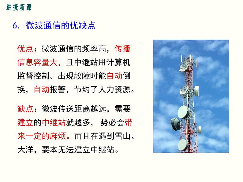 人教版初中物理九年级 第二十一章 第4节 越来越宽的信息之路第8页