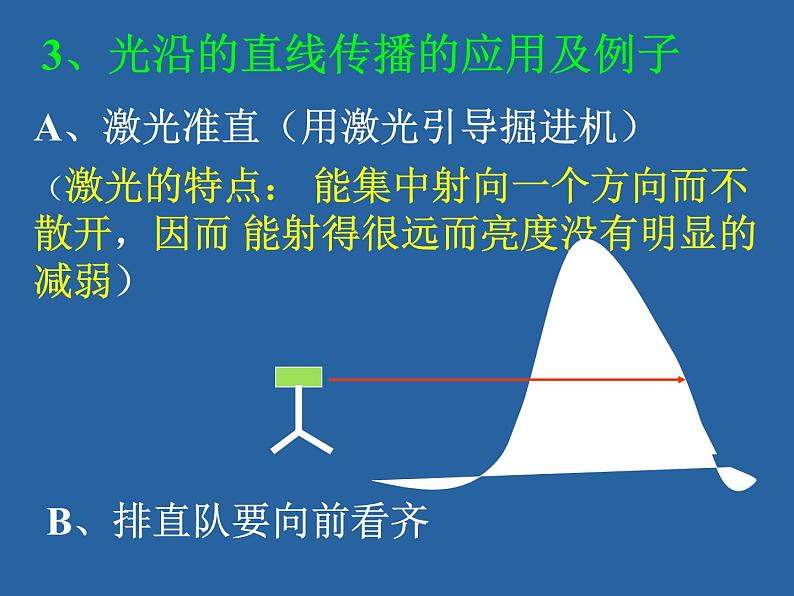 人教版物理八年级上4.1光的直线传播 课件08