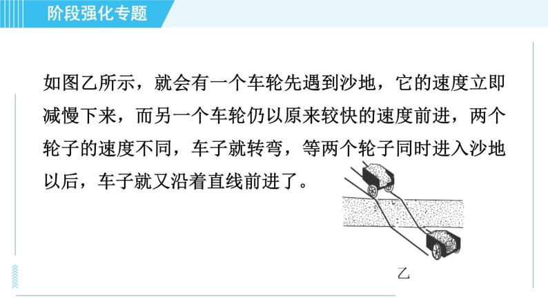 沪科版八年级上册物理课件 第4章 阶段强化专题（四） 专训 探究光的折射规律05