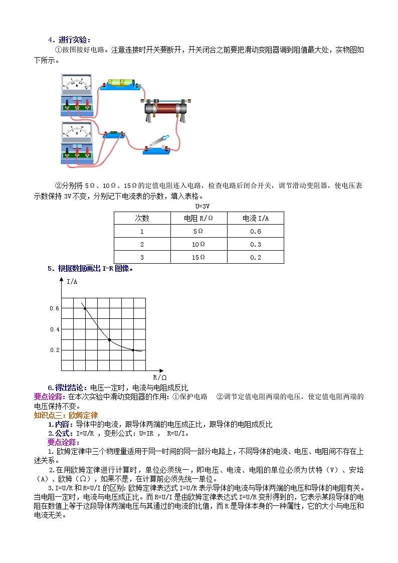 歐姆定律  知識(shí)講解第3頁(yè)