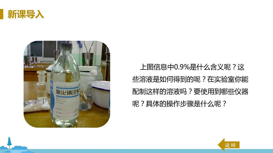 魯教版化學(xué)九年級(jí)上冊(cè) 《到實(shí)驗(yàn)室  配制一定溶質(zhì)質(zhì)量分?jǐn)?shù)的溶液》PPT課件第4頁(yè)