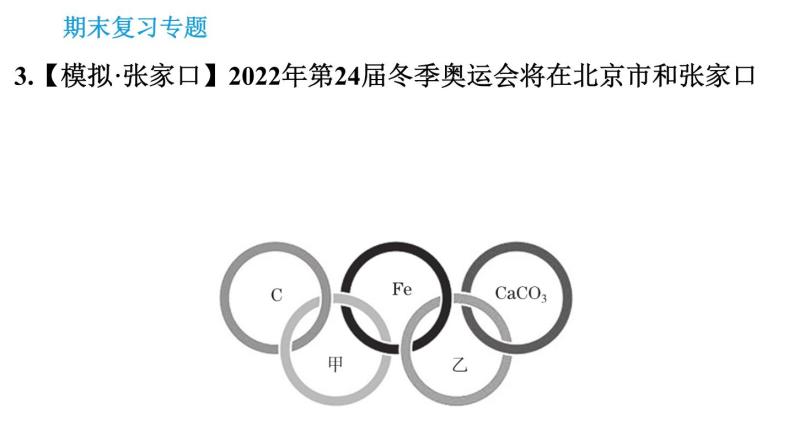 科学版九年级下册化学课件 专题4 物质的推断08