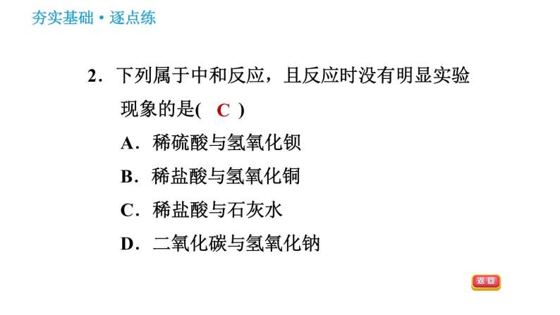 沪教版九年级下册化学课件 第7章 7.2.4 中和反应004