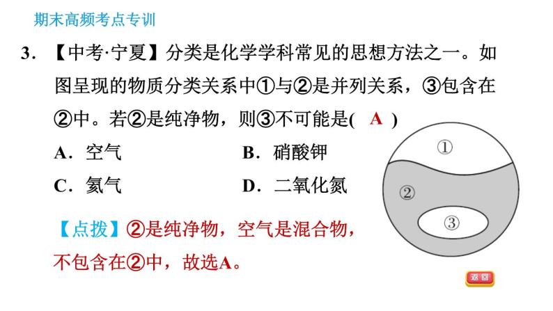 科学版九年级下册化学 期末专训 习题课件05