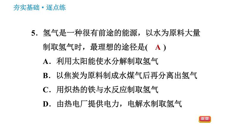 鲁教版九年级下册化学课件 第11单元 11.1 化学与能源开发第7页