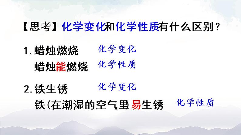 人教版九年级化学上册1.1物质的变化和性质 第2课时 课件教案07