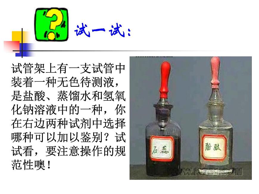 滬教版（上海）化學(xué) 九年級上冊 3.3 溶液的酸堿性 課件（20張ppt）第8頁