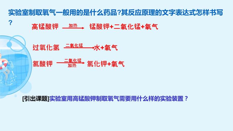 人教版九年级化学上册：第二单元 实验活动1 氧气的实验室制取与性质-课件（2）02