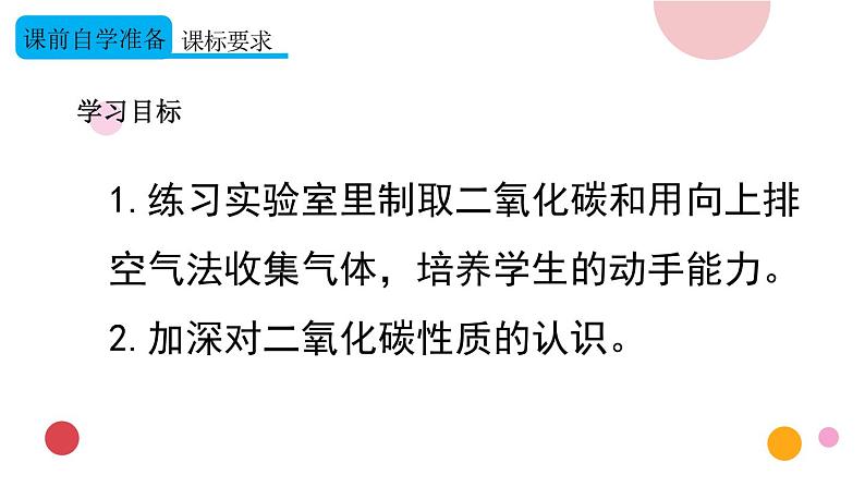 2020年化学九年级上册 第六单元 实验活动2 二氧化碳的实验室制取与性质 课件(人教版)第2页