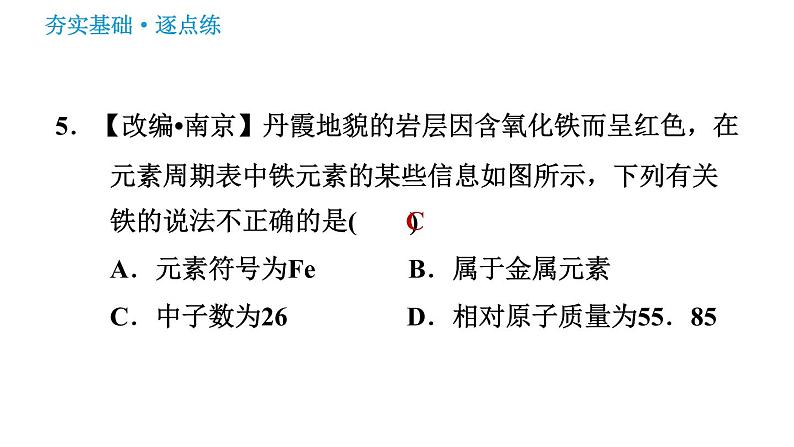 鲁教五四版八年级化学课件 第3单元 3.2.2 元素符号 元素周期表第7页