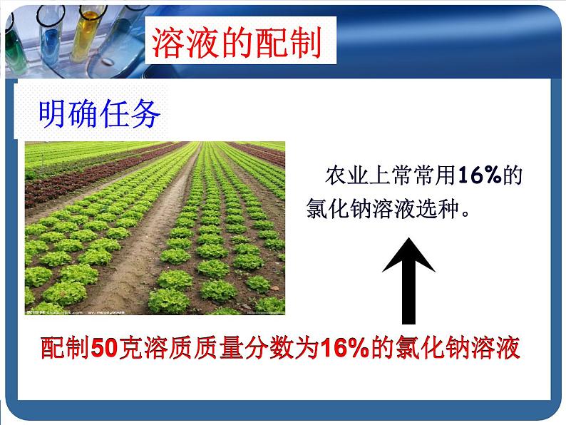 鲁教版九年级化学上册 3.2 溶液组成的定量表示课件PPT05