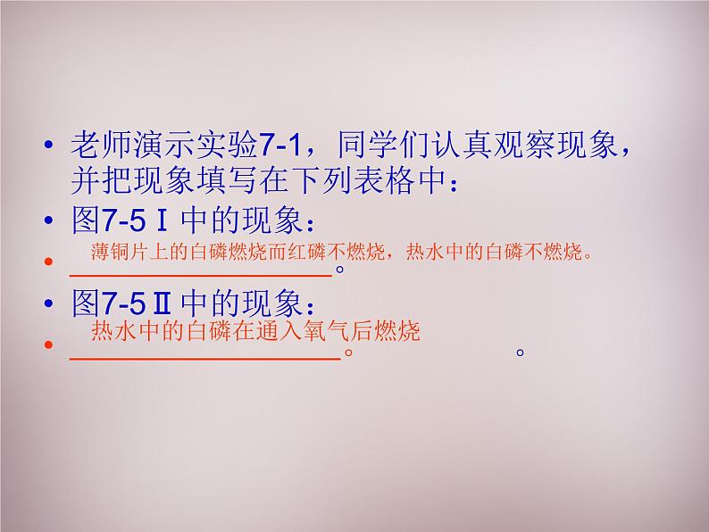 人教初中化学九上《7课题1燃烧和灭火》PPT课件 (4)第5页