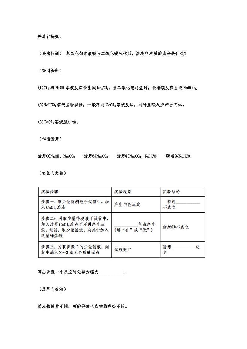 2021年中考化学真题分项汇编:科学探究专项复习解析版第2页
