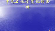 初中化学仁爱湘教版九年级上册单元1 化学变化是有条件的课前预习课件ppt