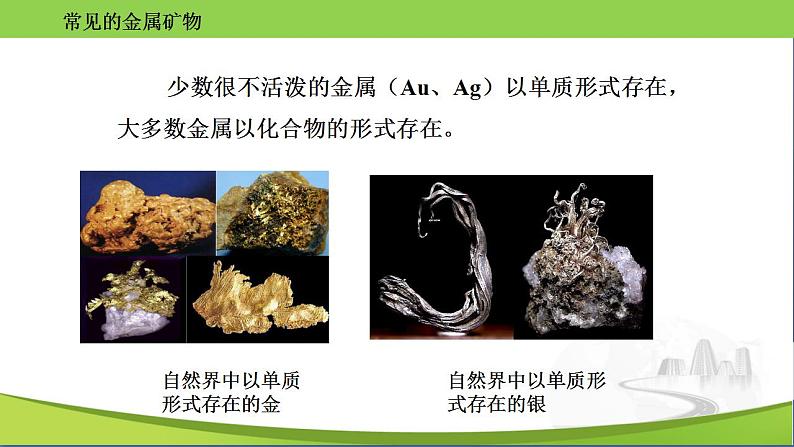 沪教版化学九年级上册 5.2 金属矿物 铁的冶炼 课件第3页