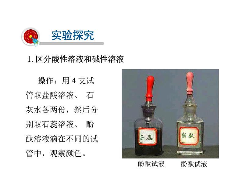 2021-2022学年度科粤版九年级化学下册课件 8.1 溶液的酸碱性06