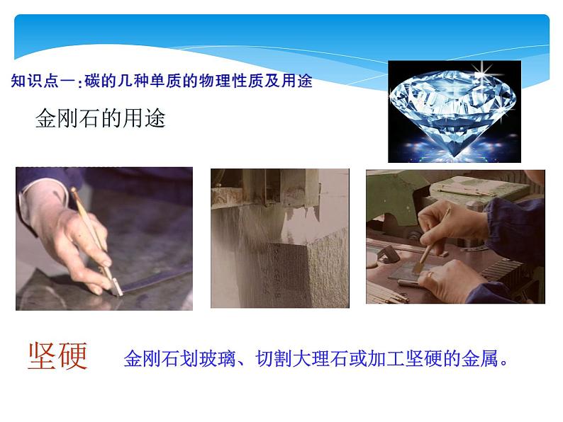 人教版九年级上册 第六单元 碳和碳的氧化物 课题1 金刚石、石墨和C60课件PPT06