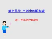 鲁教版九年级下册第三节 溶液的酸碱性教课内容课件ppt