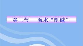 鲁教版 (五四制)九年级全册3 海水“制碱”课堂教学ppt课件
