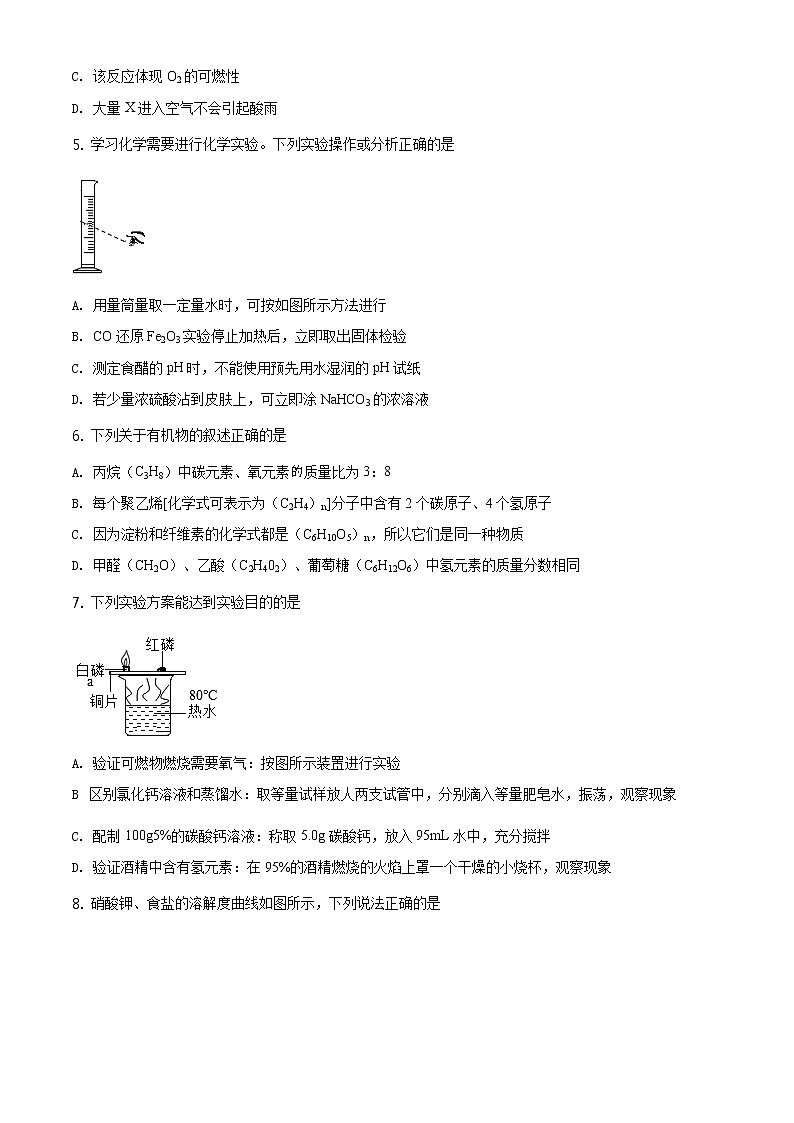 2021年江苏省徐州市中考化学试题(原卷版)第2页