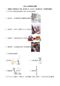 2021年山东省潍坊市中考化学试题（原卷+解析）