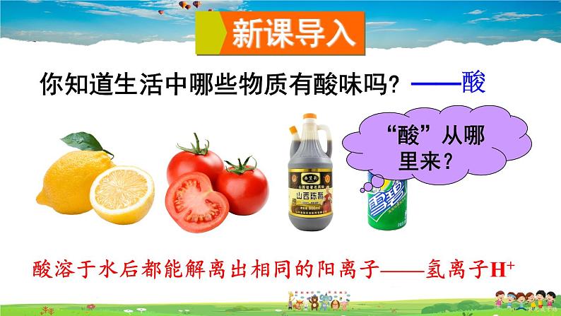 鲁教版化学九年级下册 第七单元 常见的酸和碱 第一节 酸及其性质 第1课时 常见的酸 酸的物理性质【课件+素材】02