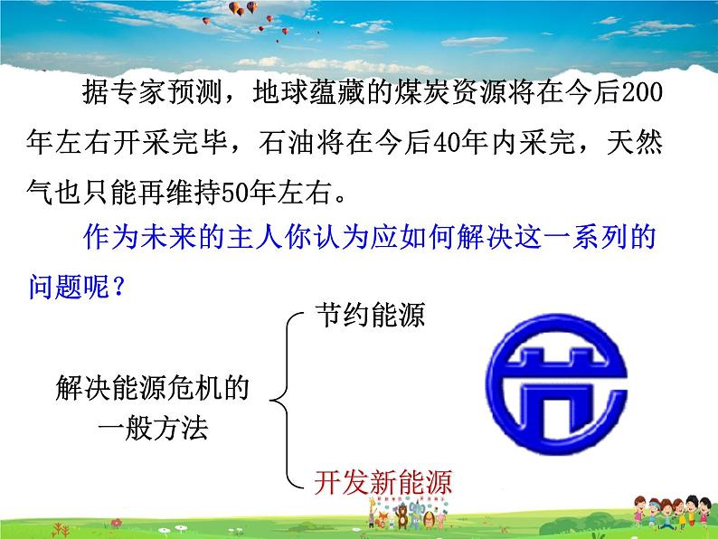 鲁教版化学九年级下册 11.1 化学与能源开发【课件】05