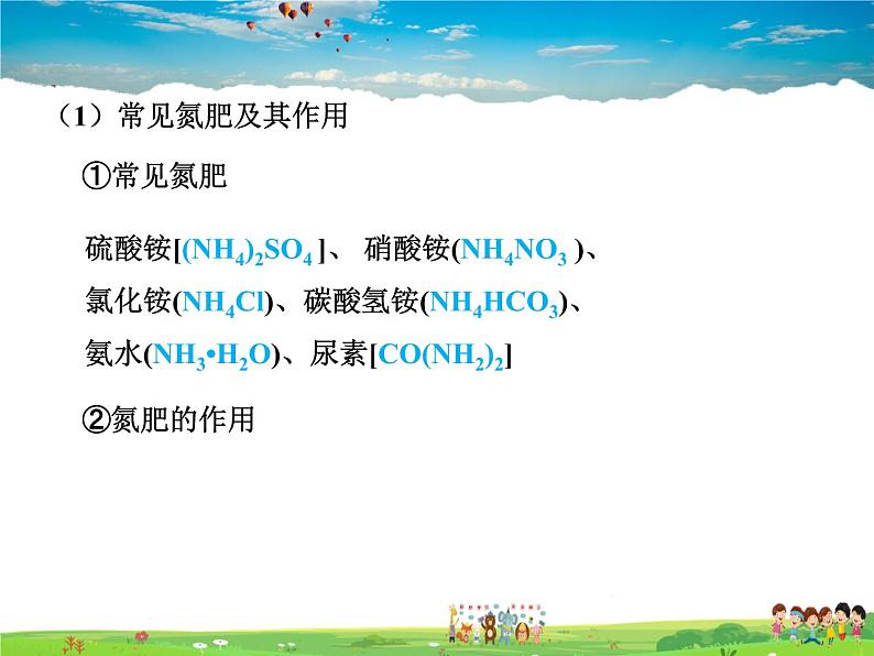 鲁教版化学九年级下册 11.3 化学与农业生产【课件】第4页